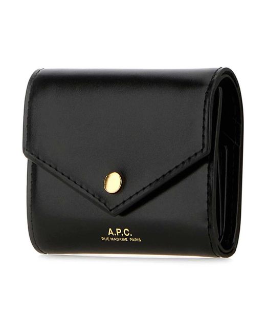A.P.C. Black Wallets &Amp; Cardholders