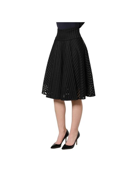 Pinko Black Midi Skirts