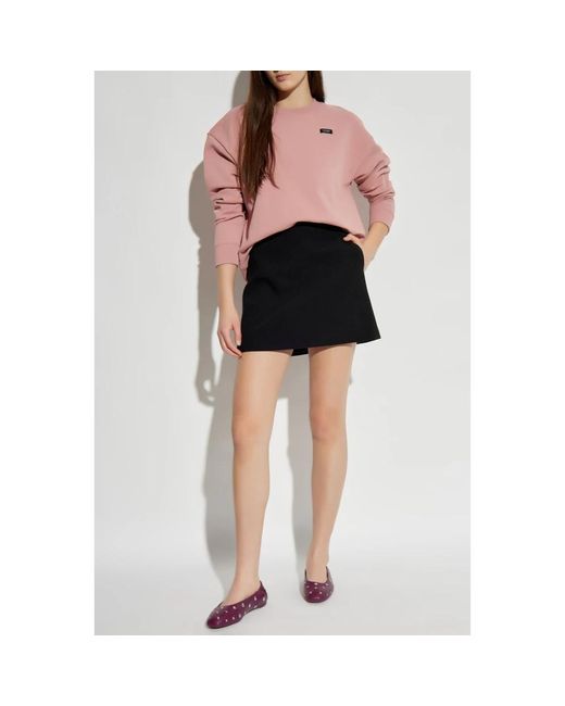 Kate Spade Hoodies & Sweatvesten ,Roze ,Katoen Essential Logo Sweatshirt in het Pink