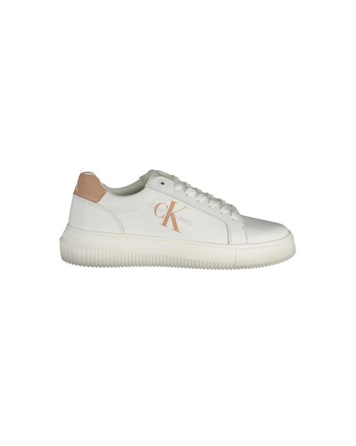 Calvin Klein White Weier polyester sneaker