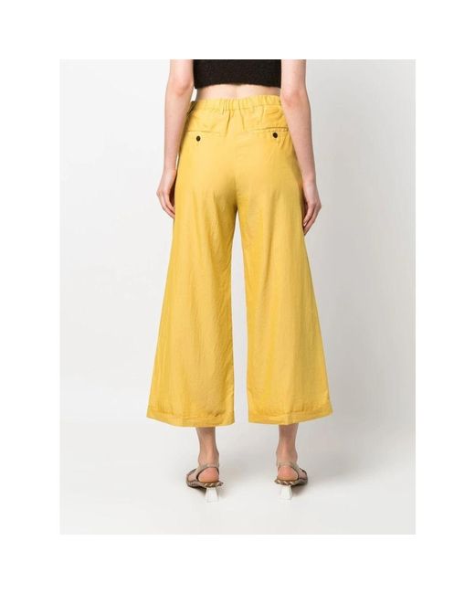 Pantalons Myths en coloris Yellow