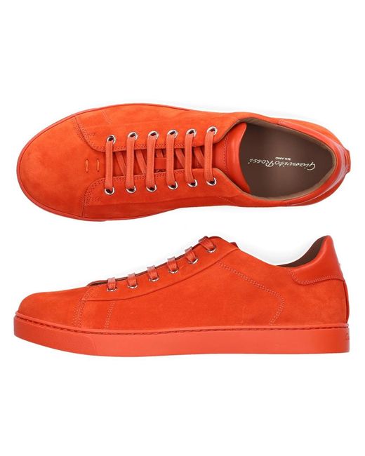 Gianvito Rossi Red Sneakers for men