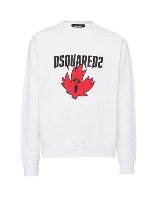 Sweatshirts & hoodies > sweatshirts DSquared² pour homme en coloris White