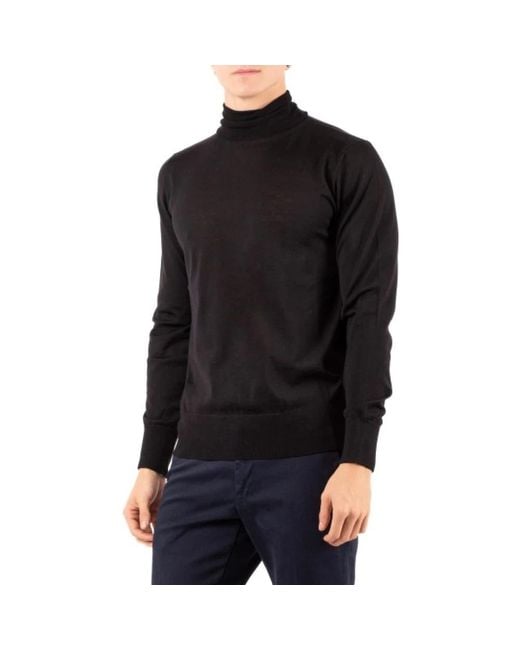 hindustrie Black Turtlenecks for men