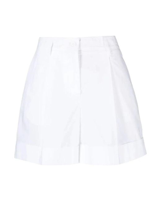 P.A.R.O.S.H. White Short Shorts