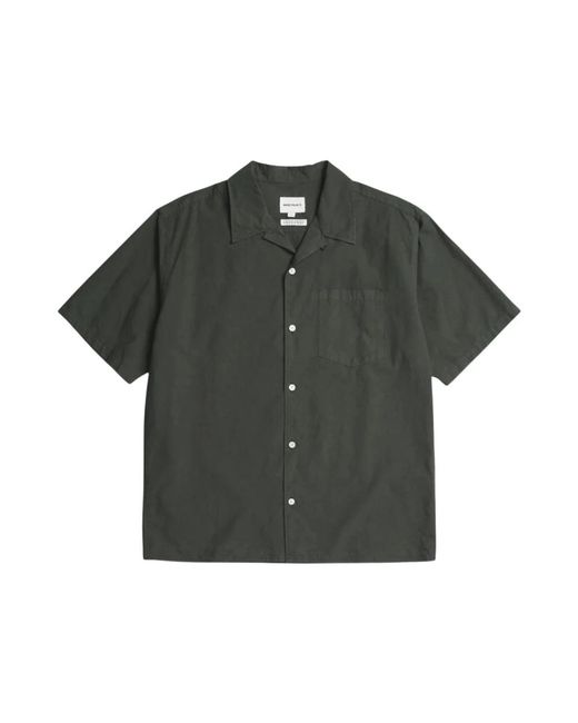 Norse Projects Green Short Sleeve Shirts for men