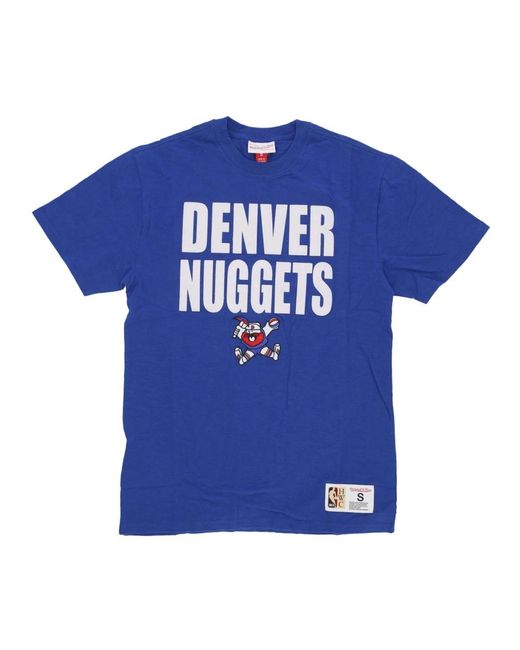 Mitchell & Ness Blue T-Shirts for men