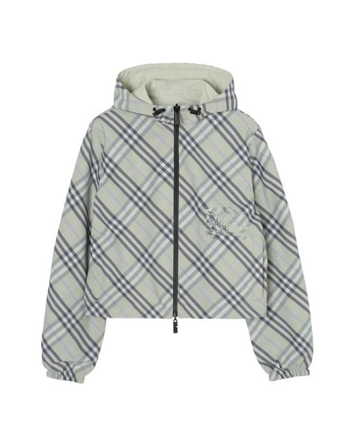 Burberry Gray Light Jackets