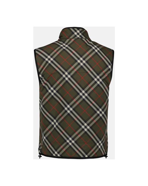 Vests Burberry de hombre de color Green