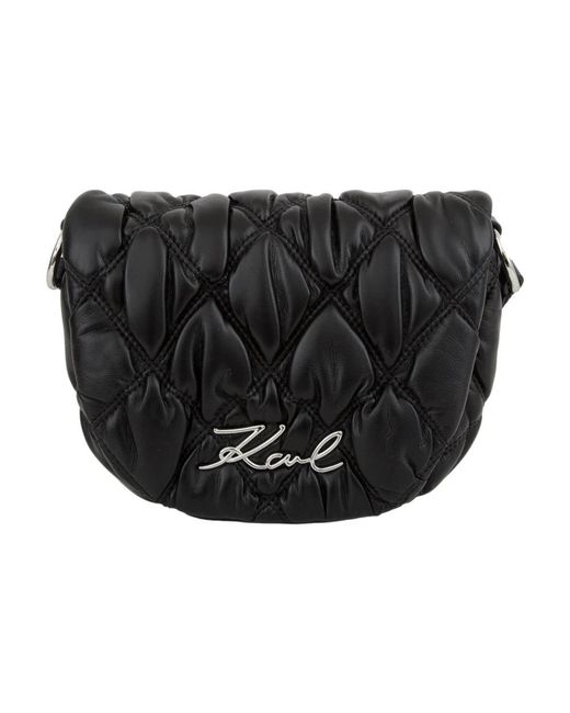 Karl Lagerfeld Black Cross Body Bags