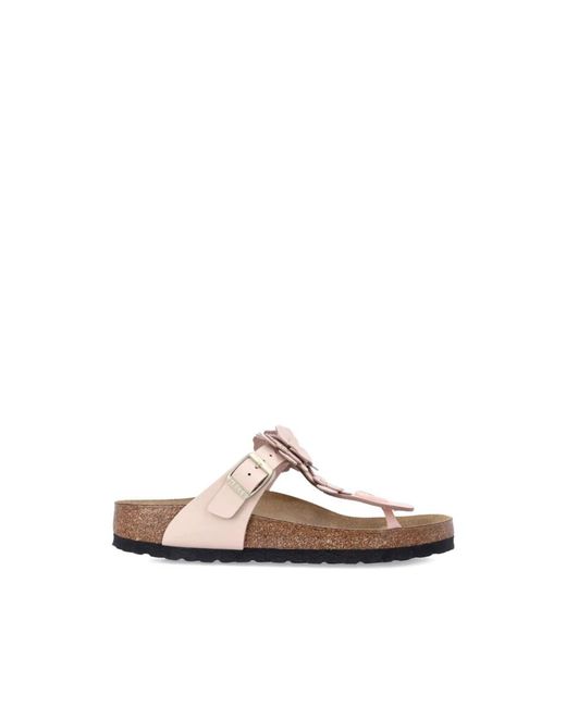 Birkenstock Brown Flip Flops