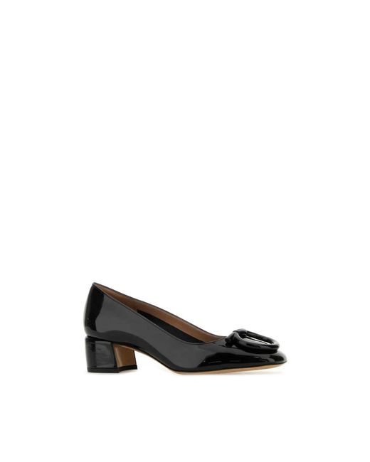 Ferragamo Black Pumps