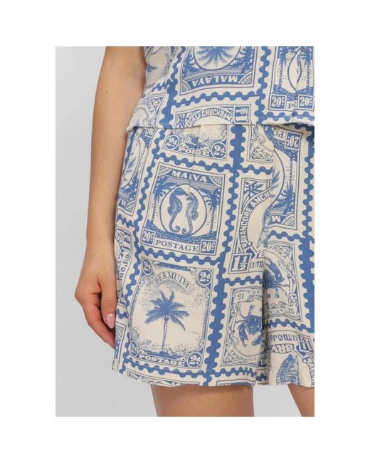 Object Korte Broeken ,Objvima Hw Shorts in het Blue