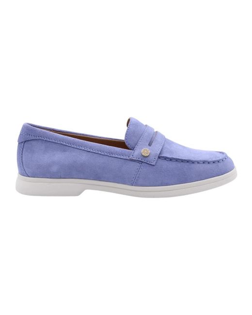 Geox Blue Loafers