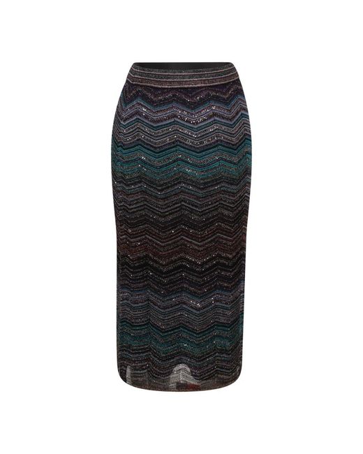 Missoni Gray Midi Skirts