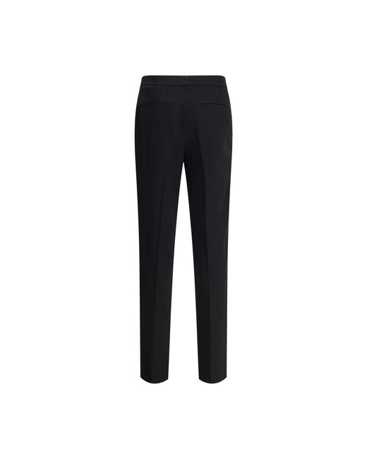 Saint Laurent Black Classic Wool Pants for men