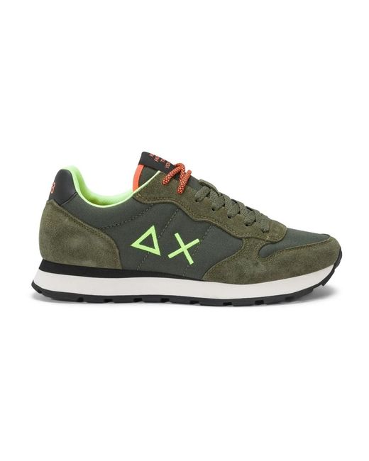 Sneakers di Sun 68 in Green da Uomo
