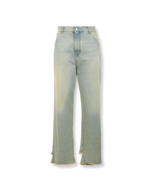 DARKPARK Green Straight Fit Jeans