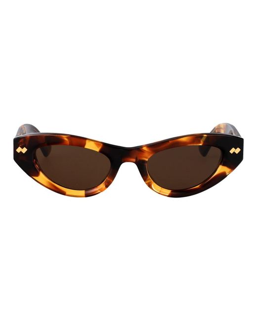Bottega Veneta Brown Sunglasses