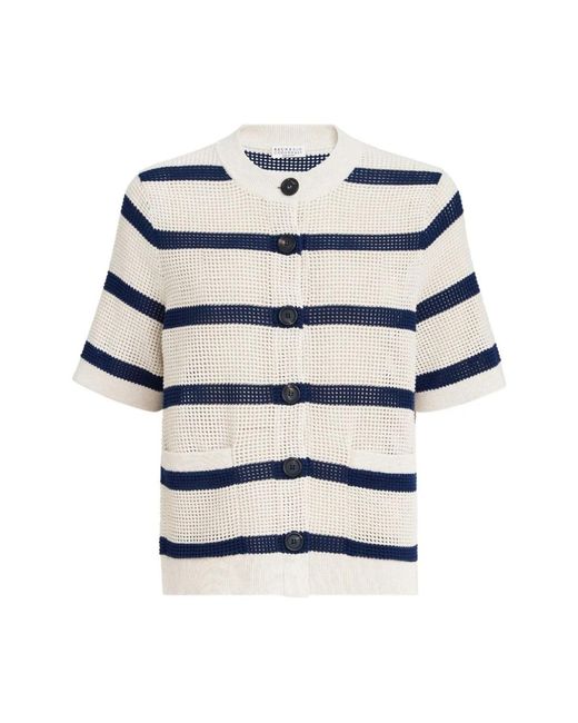 Brunello Cucinelli Cardigans in het Blue