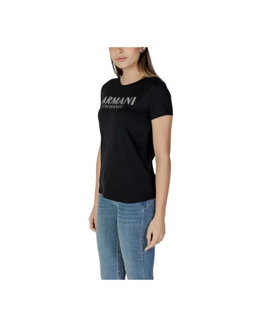 ARMANI EXCHANGE T-Shirts in het Black