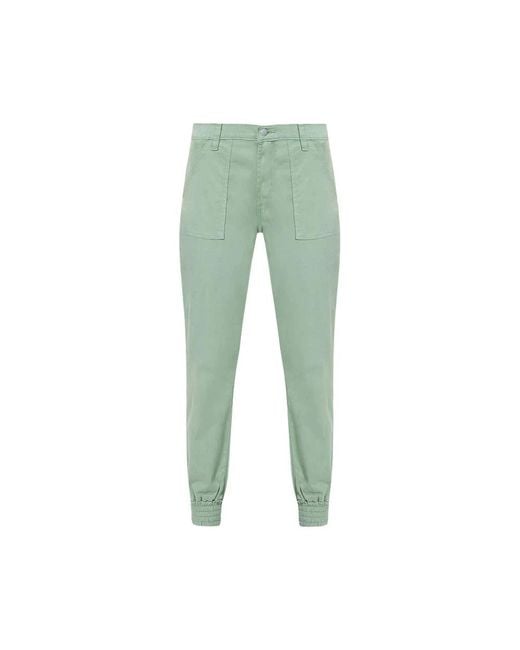J Brand Green Cropped Trousers