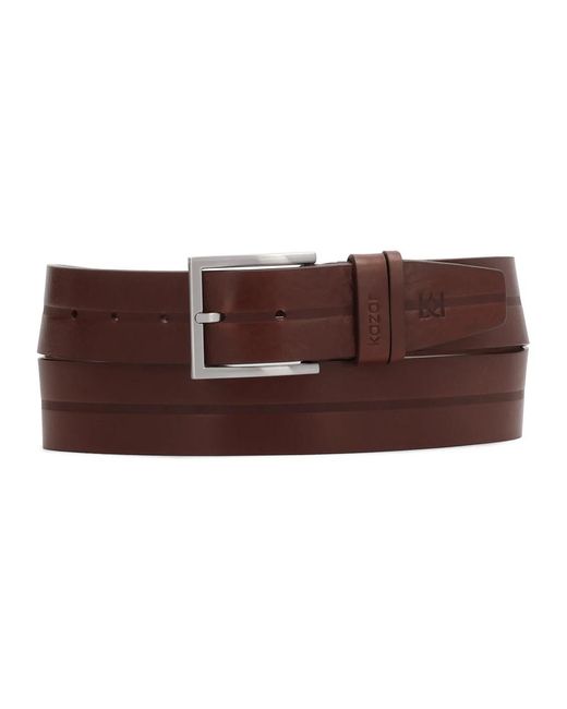 Belts di Kazar in Brown da Uomo