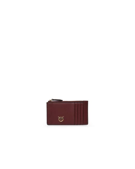 Pinko Accessoires ,Rood ,Wallets & Cardholders in het Purple