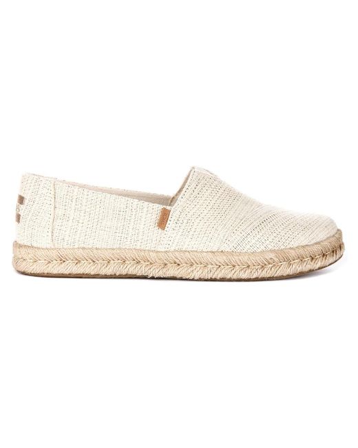 TOMS White Espadrilles