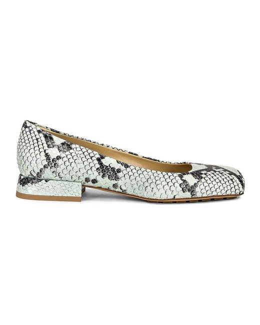 Bottega Veneta Green Ballerina Shoes
