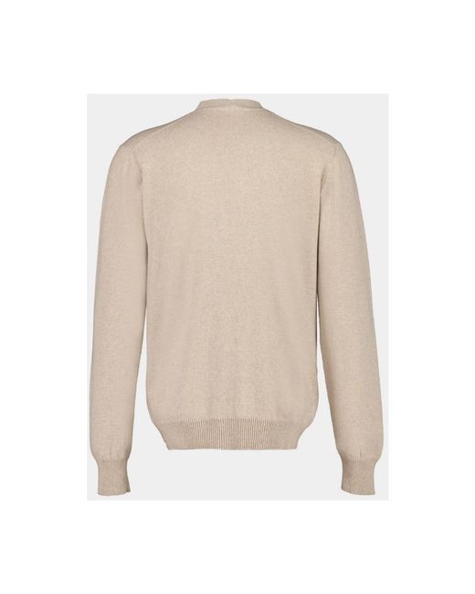 Balmain White Cashmere Knitwear for men