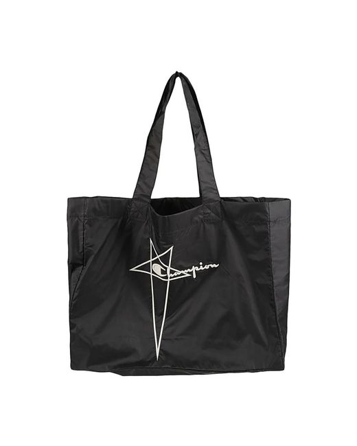 Rick Owens Black Shopping Bags