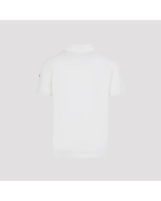 Moncler Tops ,Ss Polo in het White voor heren