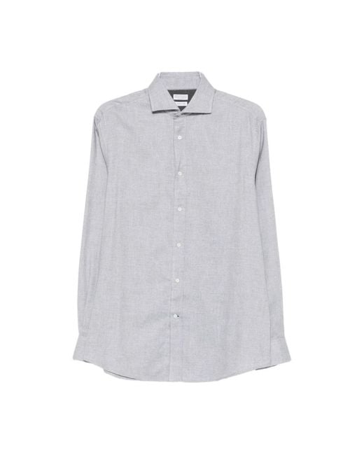 Formal Shirts Brunello Cucinelli pour homme en coloris White