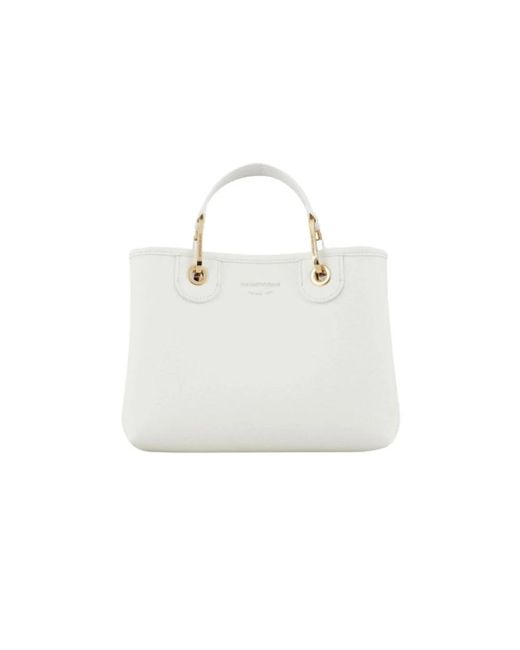 Emporio Armani White Handbags