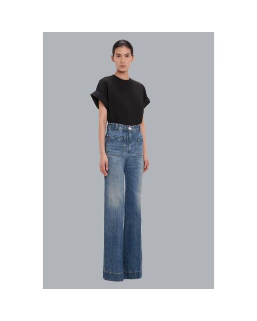 Victoria Beckham Black T-Shirts