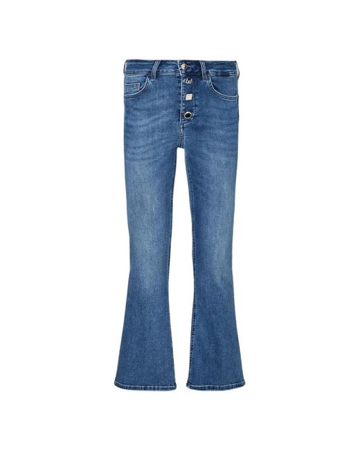 Liu Jo Blue Cropped Jeans