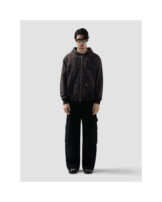 Gcds Black Zip-Throughs for men