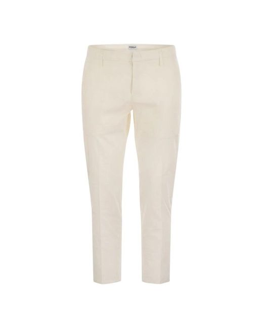 Dondup Natural Slim-Fit Trousers for men