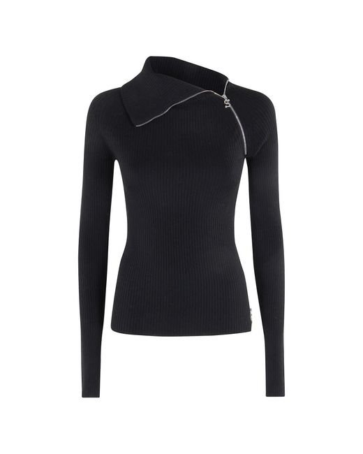 Sportmax Blue Turtlenecks