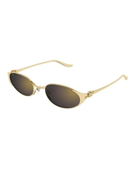 Cartier Yellow Sunglasses
