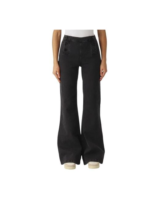Twinset Black Wide Jeans