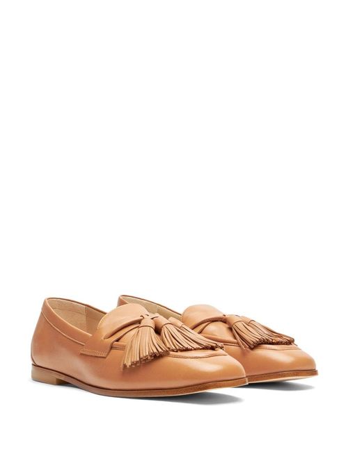 Stuart Weitzman Brown Loafers