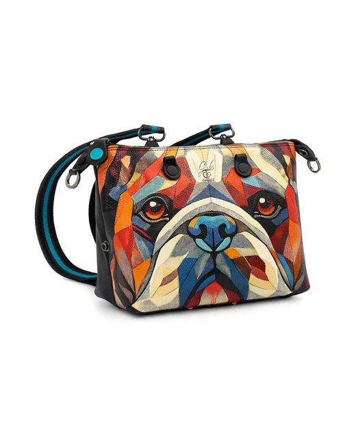 Gabs Red Tote Bags