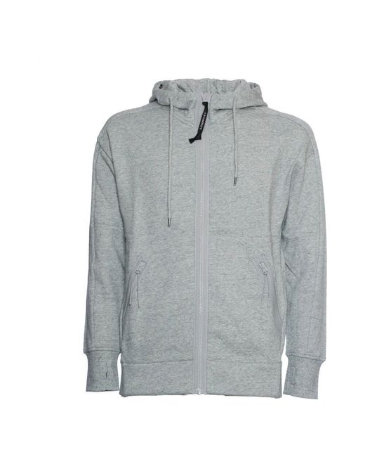 C P Company Kapuzenpullover Greystone Melange Ss25 in Gray für Herren