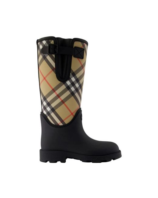 Burberry Black Rain Boots