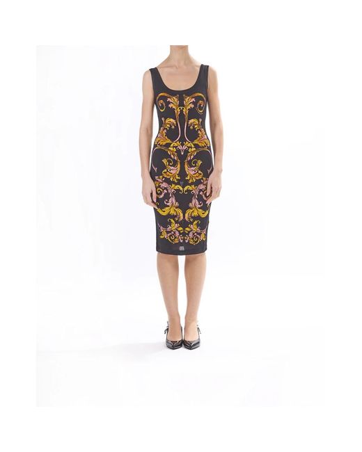 Versace Jeans Couture Multicolor Midi Dresses