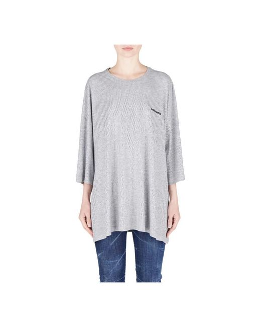 DSquared² Gray Long Sleeve Tops