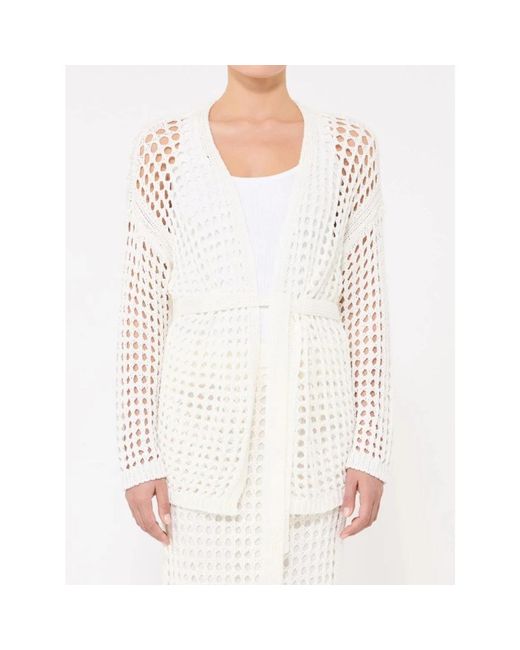 Max Mara 001 Bianco Seta in het White