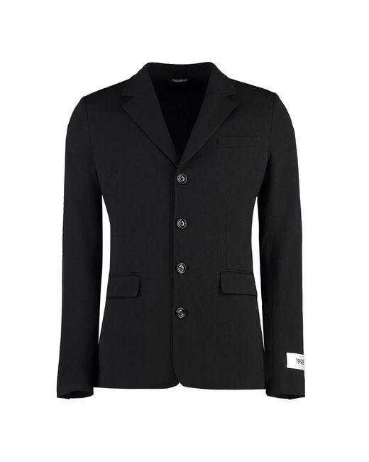Blazers di Dolce & Gabbana in Black da Uomo